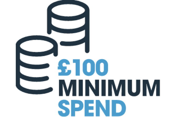 £100 MINIMUM SPEND